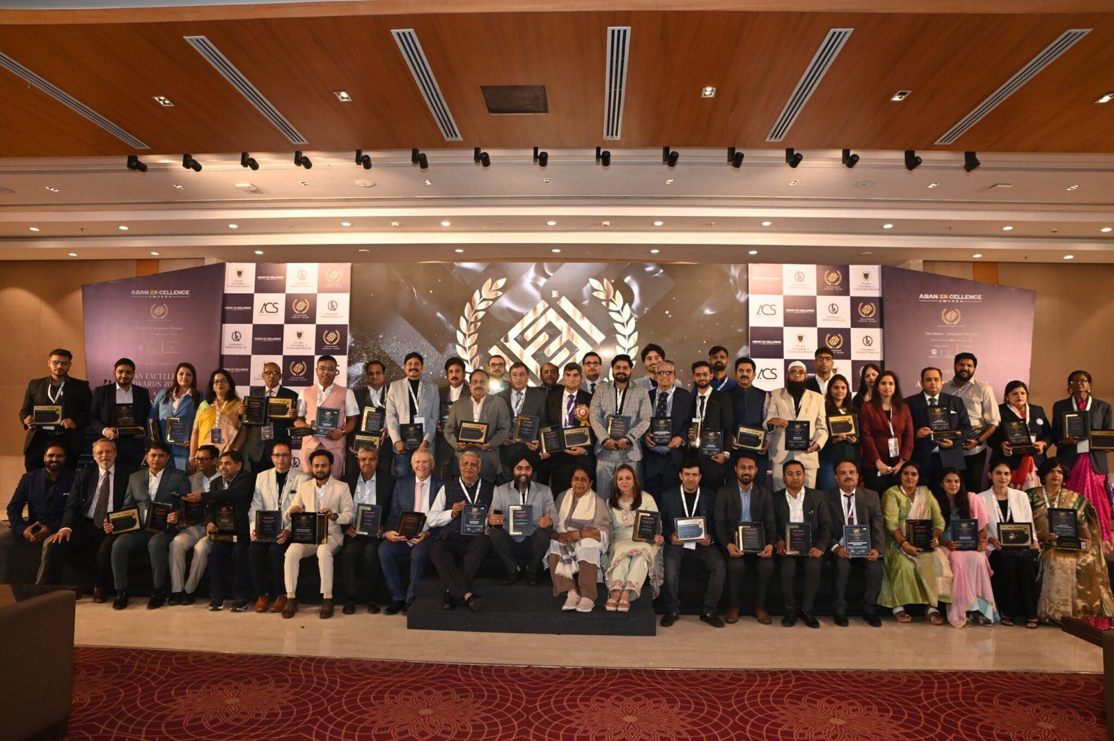 Guests and awardees at a previous Kiteskraft awards ceremony